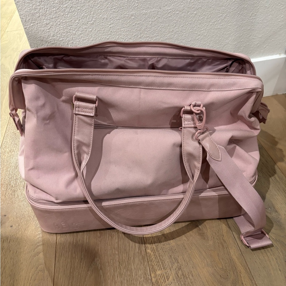 Pink Beis Weekender Bag